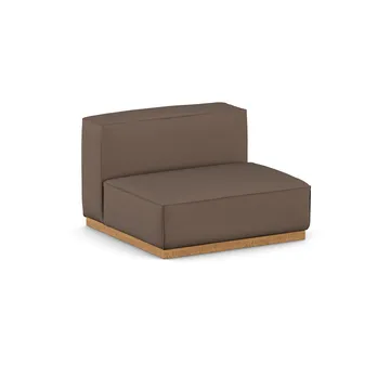 Bergsdal 1,5-istuttava nojatuoli - Jump brown 1955-Tammisävyinen saarni, 1,5-sits - 1898