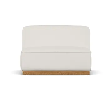 Bergsdal 1,5-istuttava nojatuoli - Jump offwhite 1954-Tammisävyinen saarni, 1,5-sits - 1898