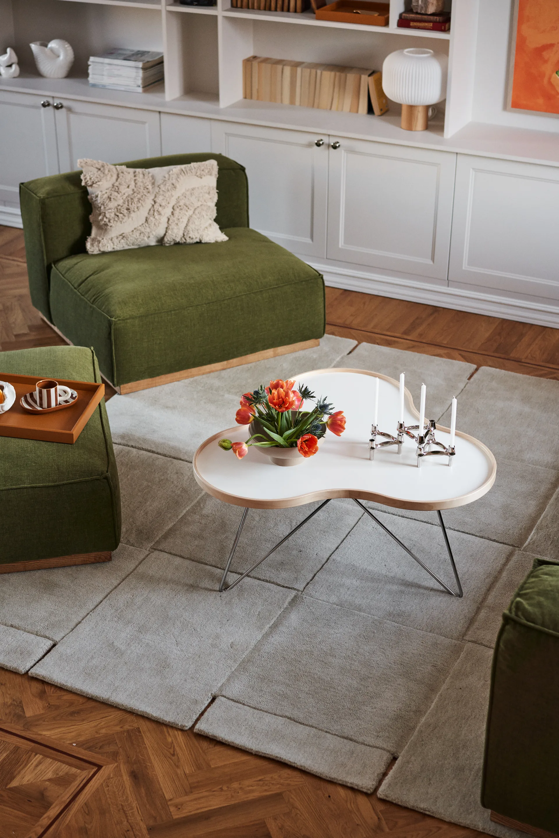 Bergsdal 1,5-istuttava nojatuoli, Luisa green 1898