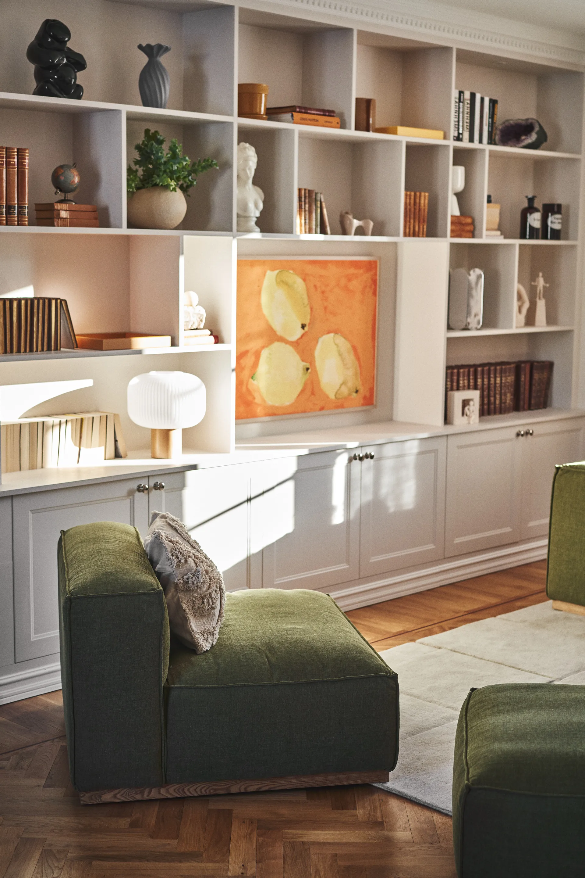 Bergsdal 1,5-istuttava nojatuoli, Luisa green 1898