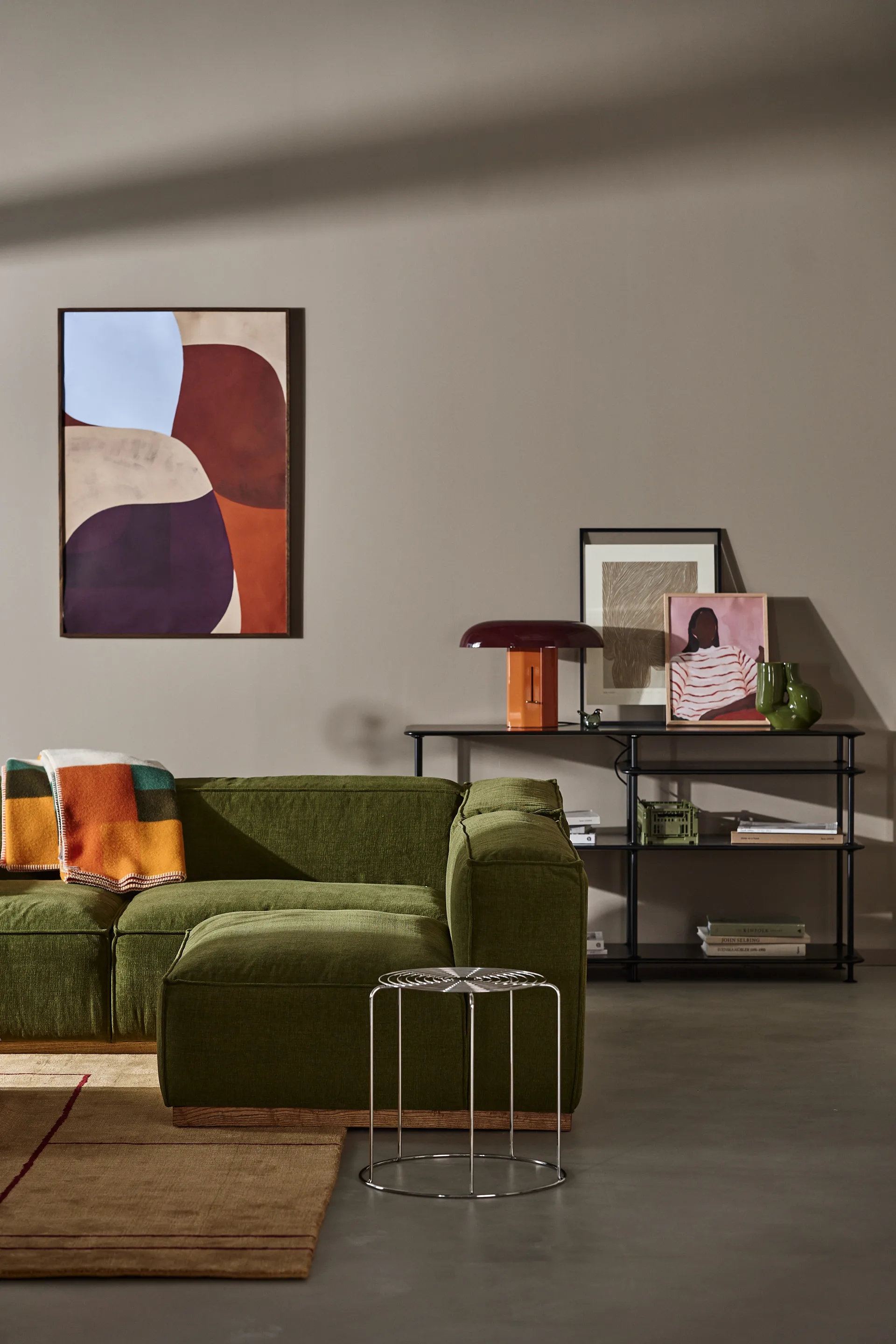 Bergsdal 1,5-istuttava nojatuoli, Luisa green 1898