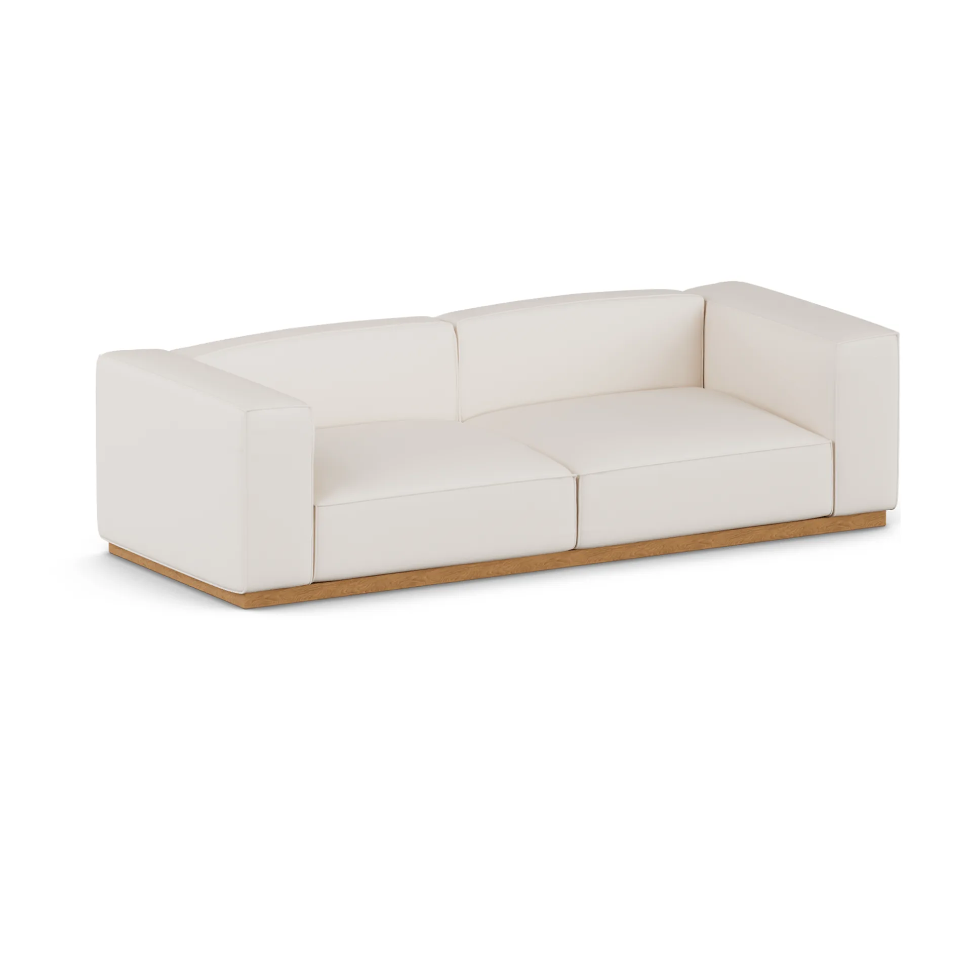 Bergsdal-sohva, Caleido beige 9600-Tammisävyinen saarni, 3-sits 1898