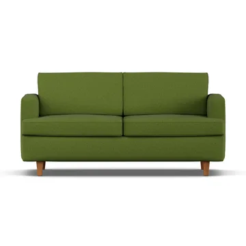 Binga 2,5-istuttava vuodesohva - Luiza Green 3975-tummaksi petsattu saarni - 1898