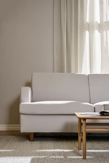 Binga 2,5-istuttava vuodesohva - Oslo Nature 1540-tummaksi petsattu saarni - 1898