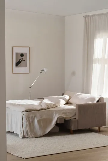 Binga 2,5-istuttava vuodesohva - Same Mole 6674-tummaksi petsattu saarni - 1898