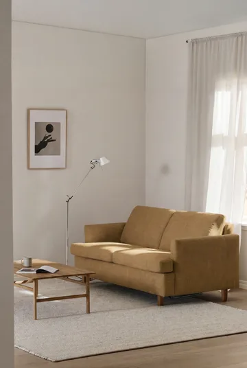 Binga 2,5-istuttava vuodesohva - Same Ochre 6676-tummaksi petsattu saarni - 1898