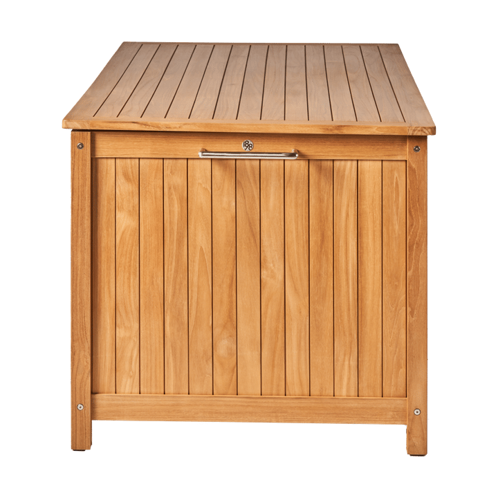 Bjärknäs säilytyslaatikko pyörillä L 180x85x75 cm, Teak 1898