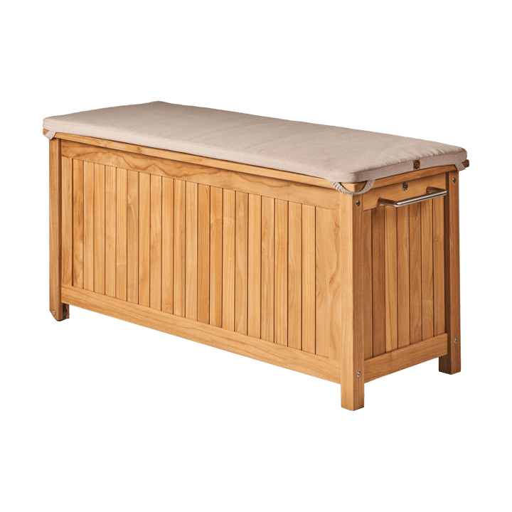 Bjärknäs säilytyslaatikko pyörillä S 130x50x60 cm, Teak 1898