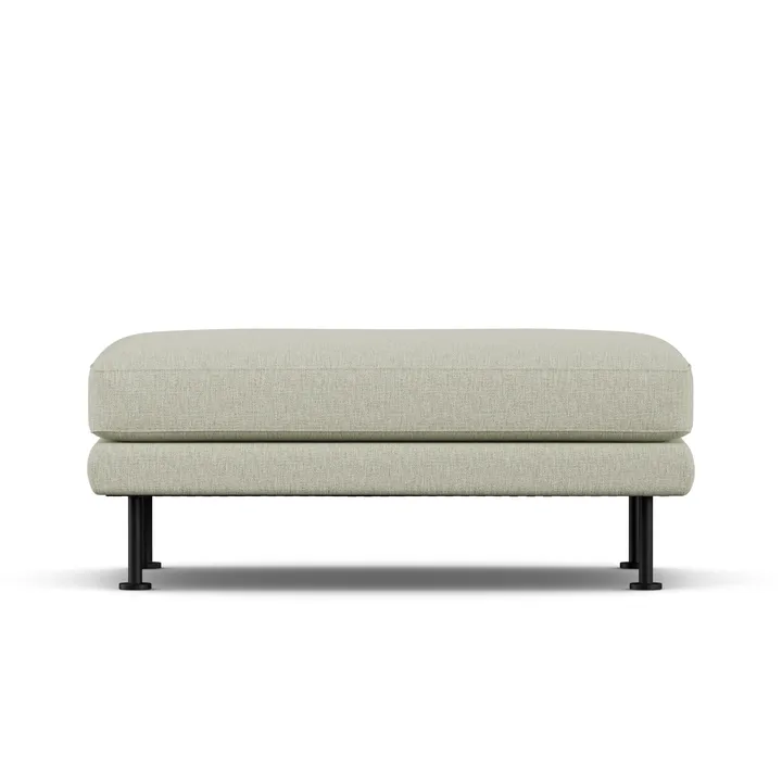 Bredhult jalkarahi - Luiza Beige 3981-musta teräs - 1898