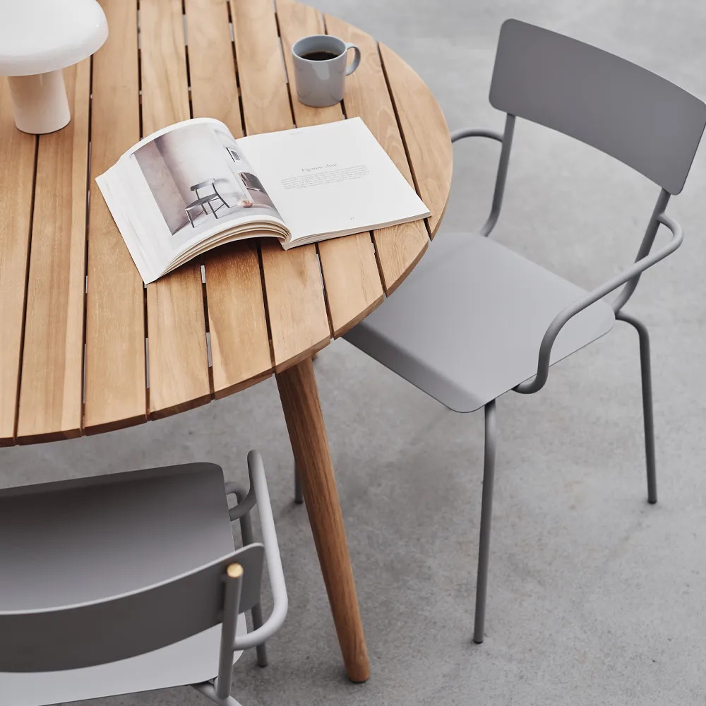 Cosenza ruokapöytä, Tiikki, pyöreä 1898