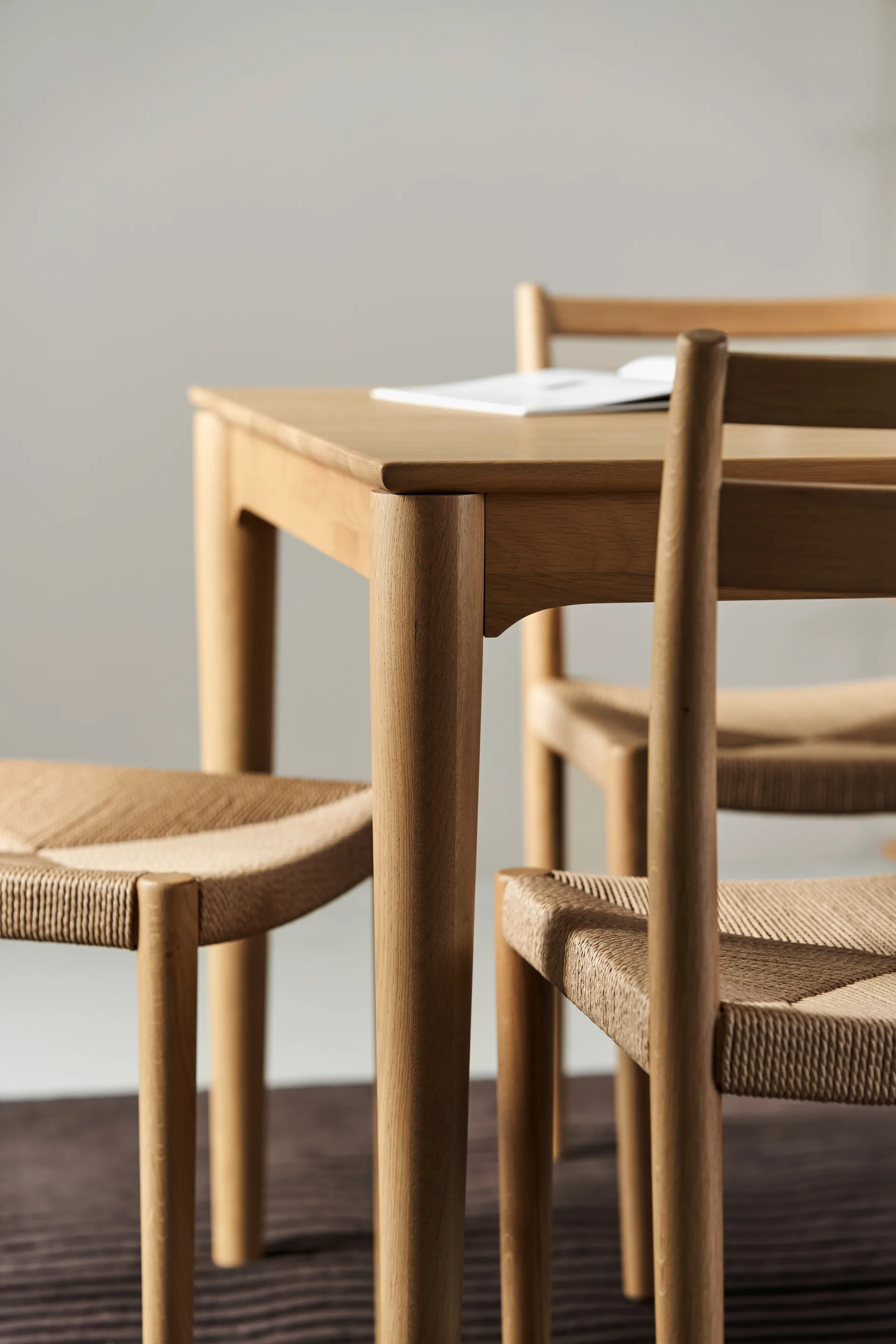 Ekåsen ruokapöytä 90x180 cm, Laquered oak 1898