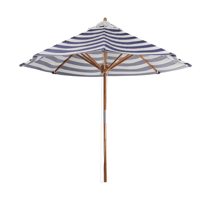 Hisshult aurinkovarjo Ø270 cm - Blue stripe-teak - 1898