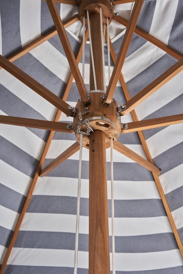 Hisshult aurinkovarjo Ø270 cm - Blue stripe-teak - 1898