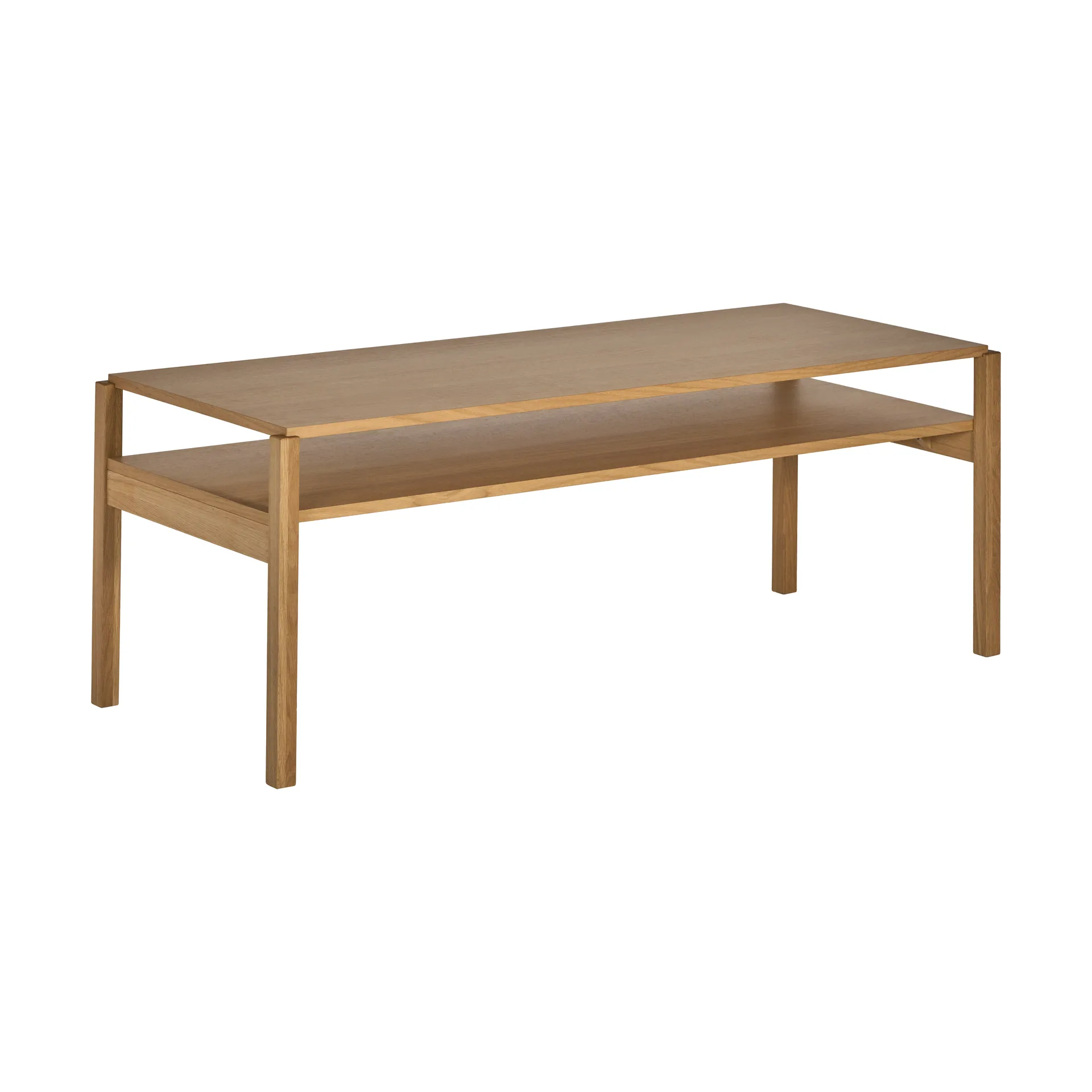 Lid sohvapöytä, Valkopigmentoitu tammi, 125×50 cm 1898