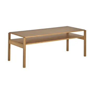 Lid sohvapöytä - Valkopigmentoitu tammi, 125×50 cm - 1898
