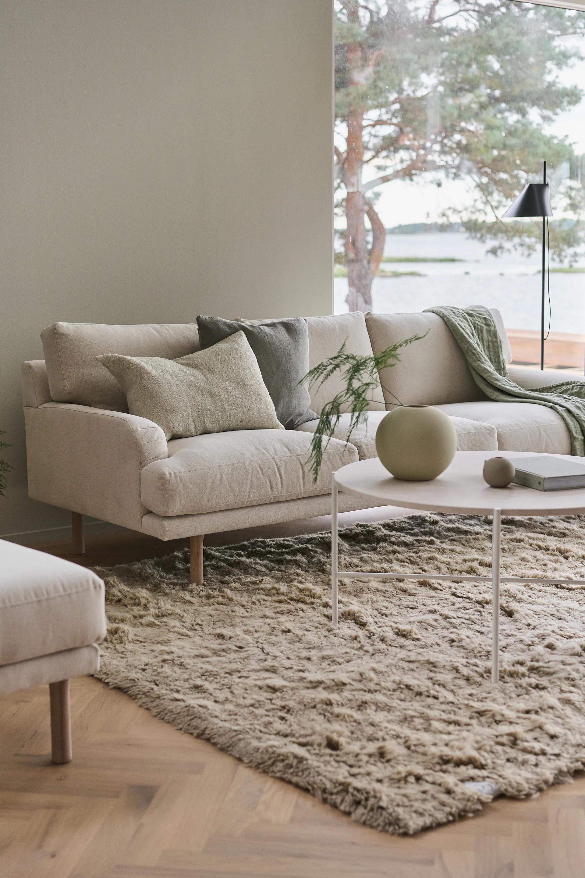 Lidnäs 3-istuttava sohva, Caleido beige 1898