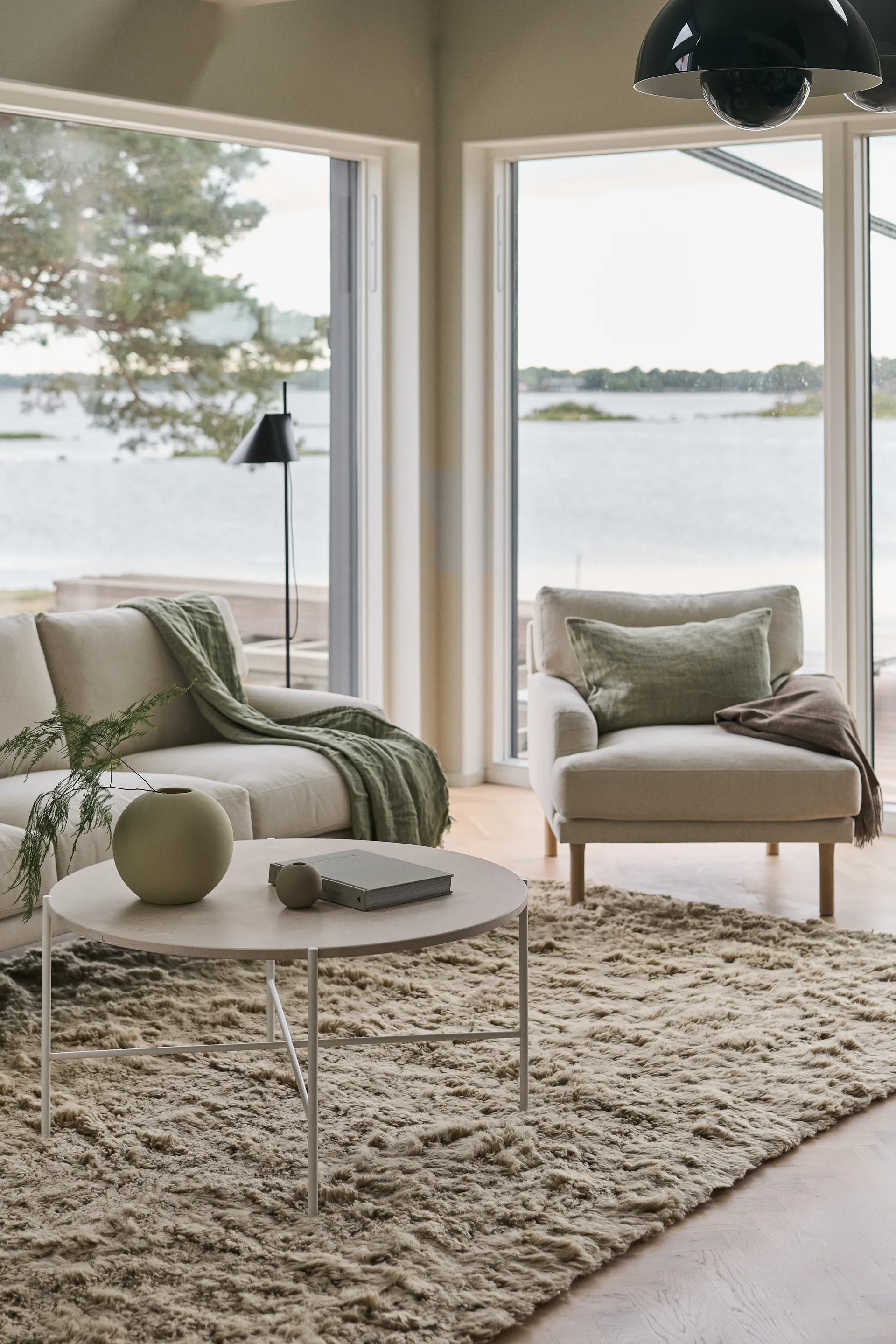 Lidnäs nojatuoli, Caleido beige 1898