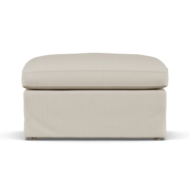 Linnevik jalkarahi - Jump Beige 1956-valkoöljytty tammi, helmahameella - 1898