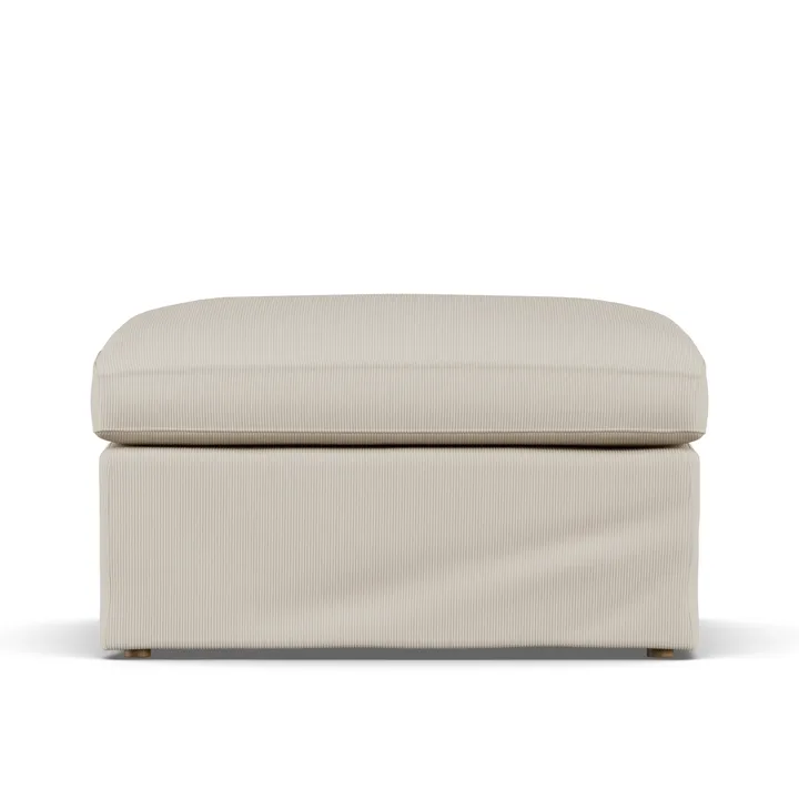 Linnevik jalkarahi - Jump Beige 1956-valkoöljytty tammi, helmahameella - 1898