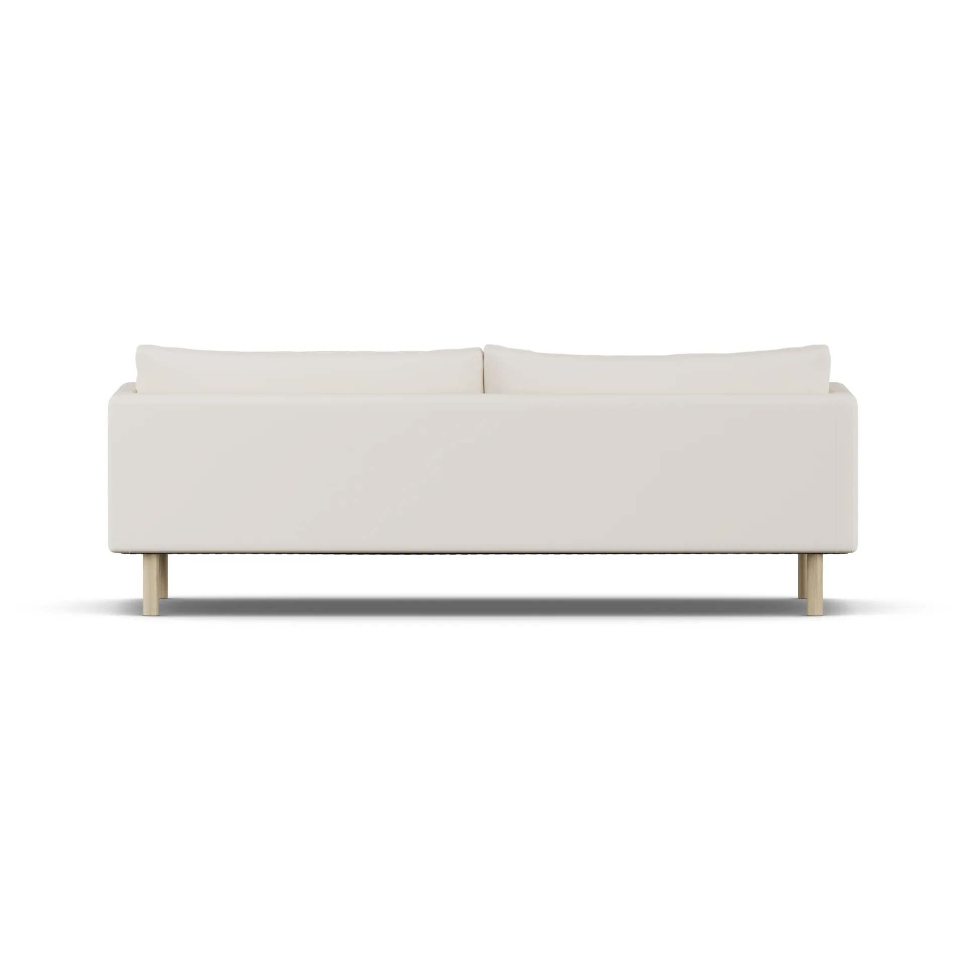 Linnevik sohva, Caleido Beige 9600-valkoöljytty tammi, 4-istuttava, ilman helmahametta 1898