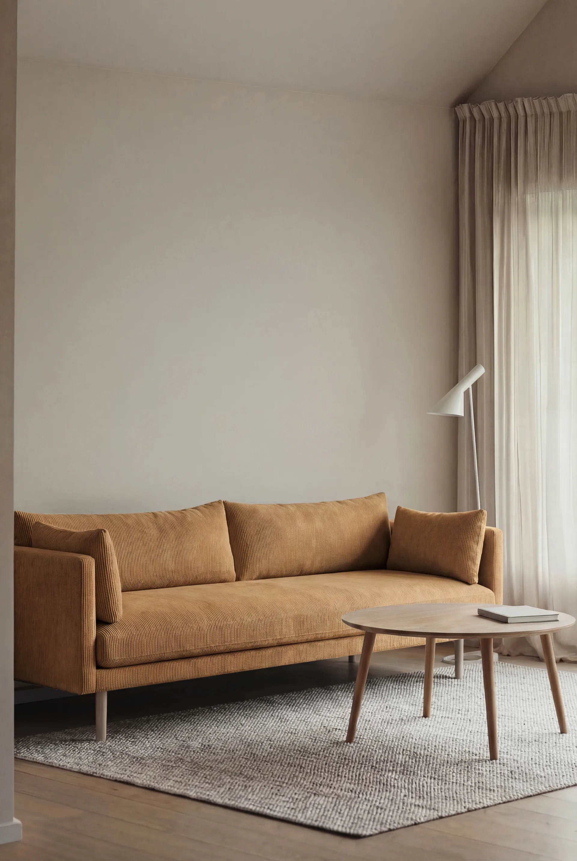 Linnevik sohva, Jump Honey 1959-valkoöljytty tammi, 4-sits 1898