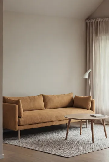 Linnevik sohva - Jump Honey 1959-valkoöljytty tammi, 4-sits - 1898