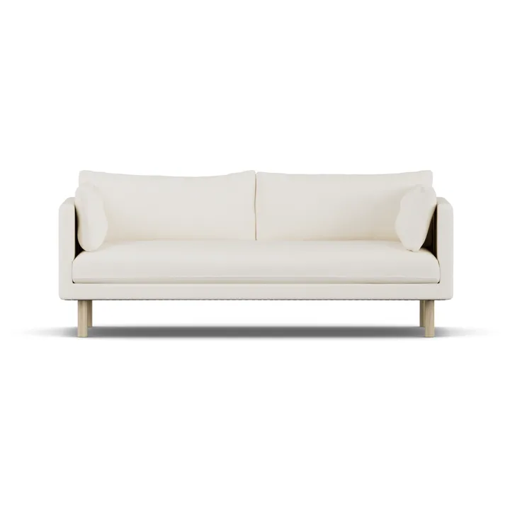 Linnevik sohva - Jump Off White 1954-valkoöljytty tammi, 3-sits - 1898