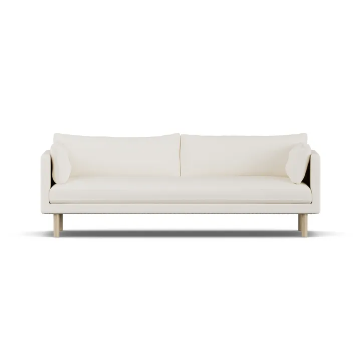 Linnevik sohva - Jump Off White 1954-valkoöljytty tammi, 4-sits - 1898