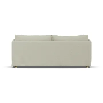 Linnevik sohva - Luiza Beige 3981-valkoöljytty tammi, 3-sits, helmahameella - 1898
