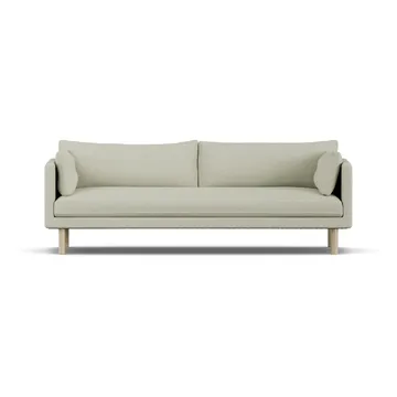 Linnevik sohva - Luiza Beige 3981-valkoöljytty tammi, 4-sits - 1898