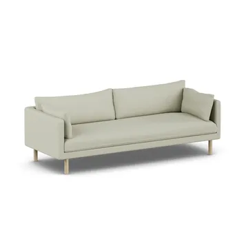 Linnevik sohva - Luiza Beige 3981-valkoöljytty tammi, 4-sits - 1898