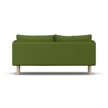 Linnevik sohva - Luiza Green 3975-valkoöljytty tammi, 2-istuttava, ilman helmahametta - 1898