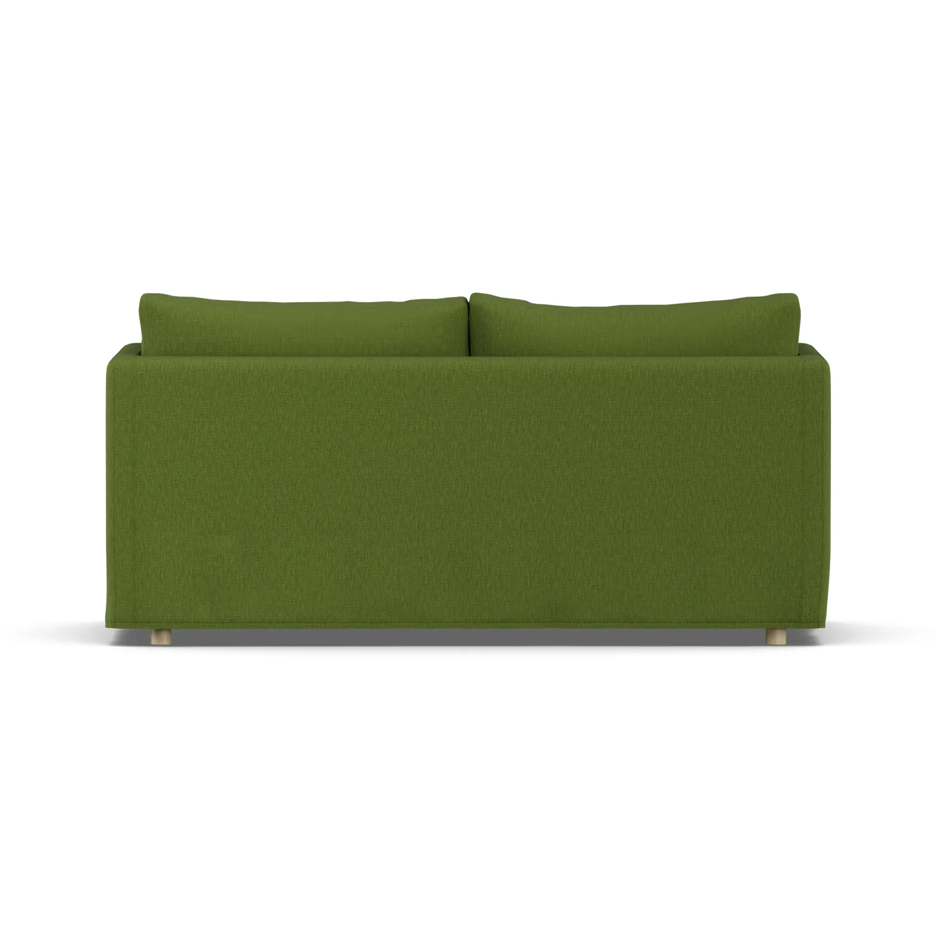 Linnevik sohva, Luiza Green 3975-valkoöljytty tammi, 2-sits, helmahameella 1898