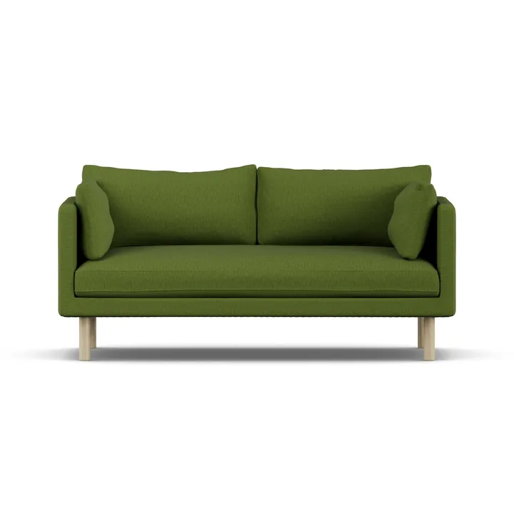 Linnevik sohva - Luiza Green 3975-valkoöljytty tammi, 2-sits - 1898