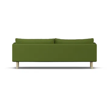 Linnevik sohva - Luiza Green 3975-valkoöljytty tammi, 4-istuttava, ilman helmahametta - 1898