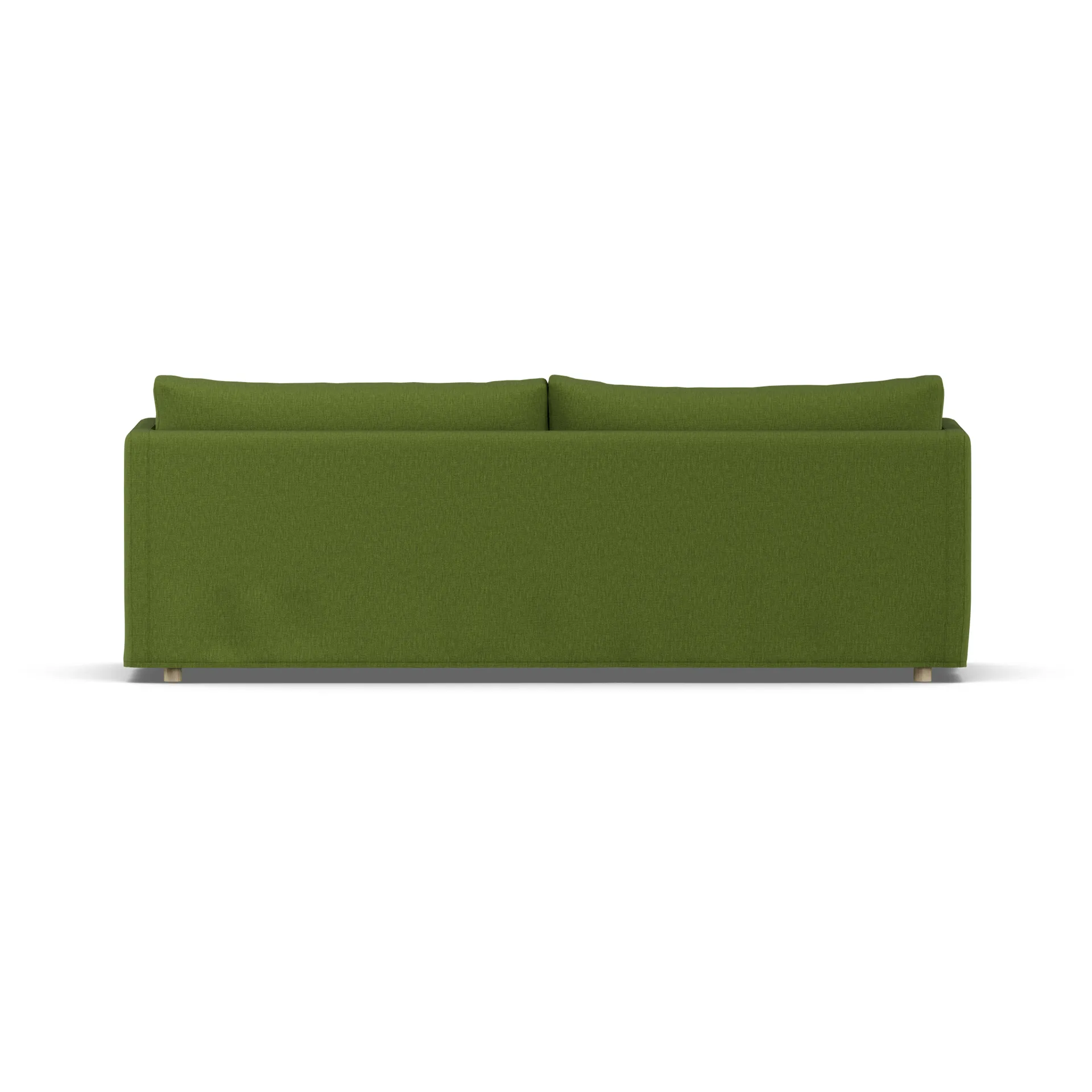 Linnevik sohva, Luiza Green 3975-valkoöljytty tammi, 4-sits, helmahameella 1898