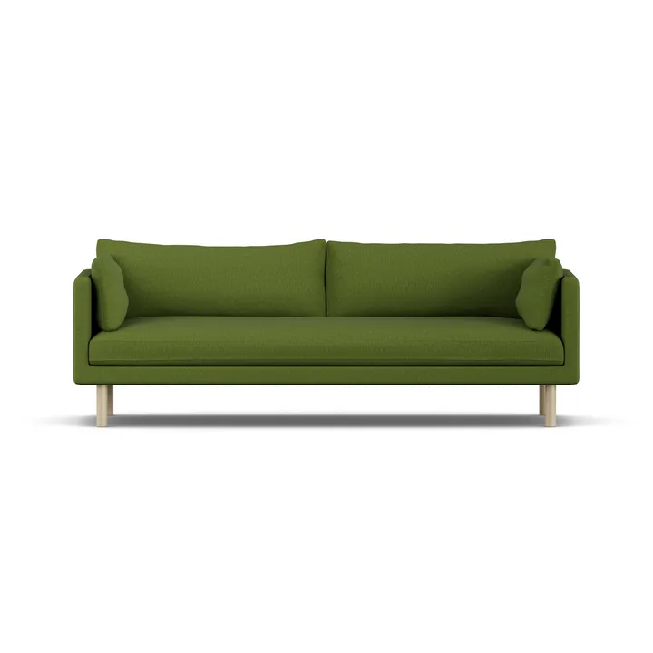 Linnevik sohva - Luiza Green 3975-valkoöljytty tammi, 4-sits - 1898