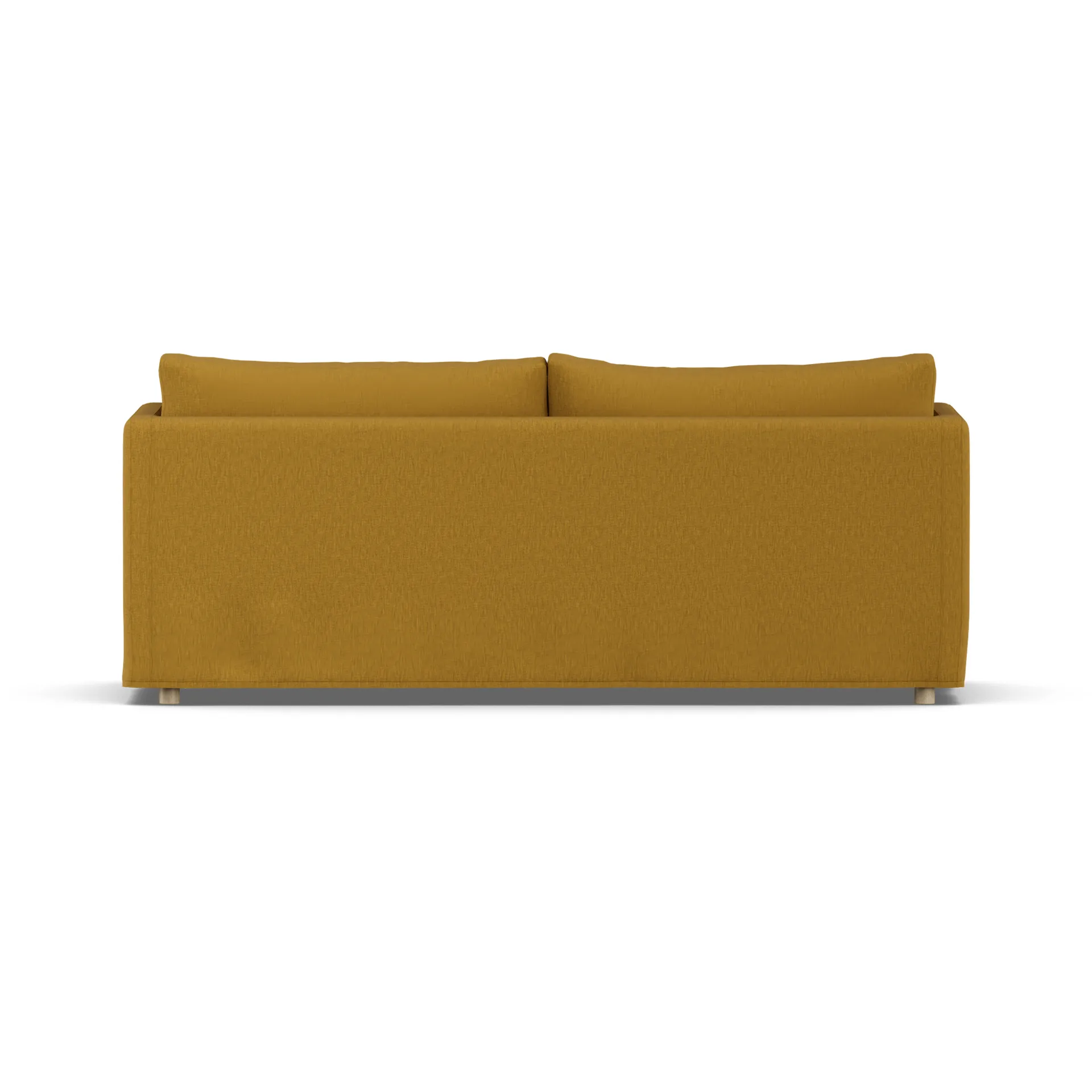 Linnevik sohva, Luiza Mustard 3972-valkoöljytty tammi, 3-sits, helmahameella 1898