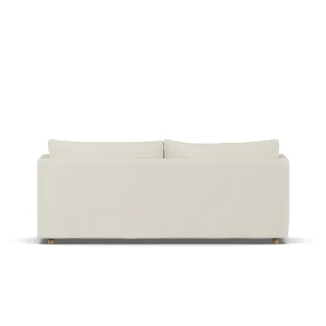 Linnevik sohva - Oslo Nature 1540-valkoöljytty tammi, 3-sits, helmahameella - 1898