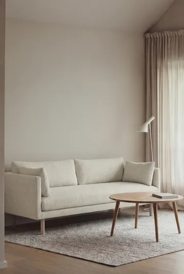 Linnevik sohva - Oslo Nature 1540-valkoöljytty tammi, 3-sits - 1898