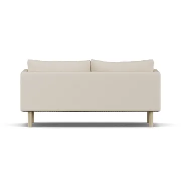Linnevik sohva - Same Beige 6670-valkoöljytty tammi, 2-istuttava, ilman helmahametta - 1898
