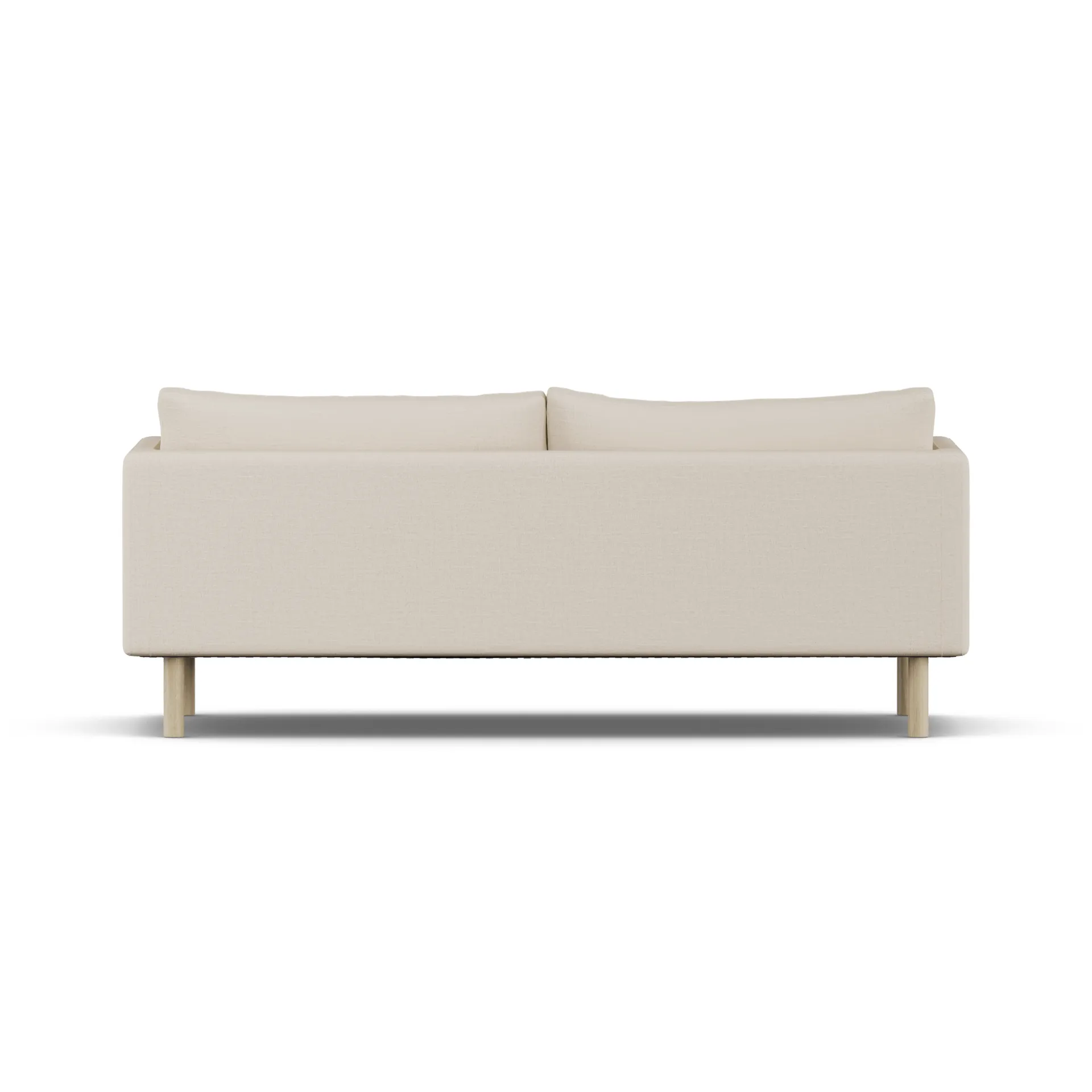 Linnevik sohva, Same Beige 6670-valkoöljytty tammi, 3-istuttava, ilman helmahametta 1898