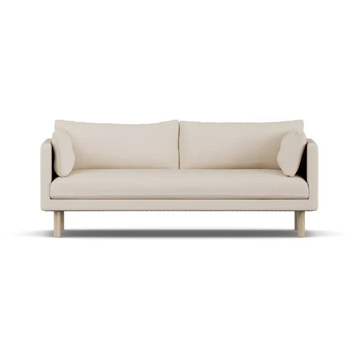 Linnevik sohva - Same Beige 6670-valkoöljytty tammi, 3-sits - 1898