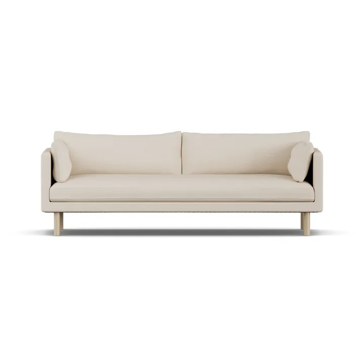 Linnevik sohva - Same Beige 6670-valkoöljytty tammi, 4-sits - 1898