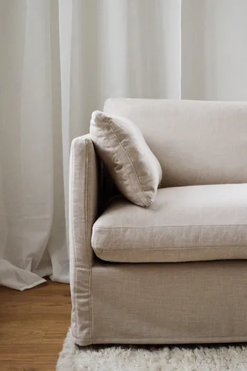 Linnevik sohva - Same Beige 6670-valkoöljytty tammi, 4-sits - 1898