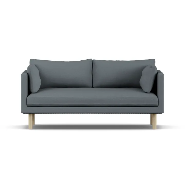 Linnevik sohva - Same Blue 6678-valkoöljytty tammi, 2-sits - 1898