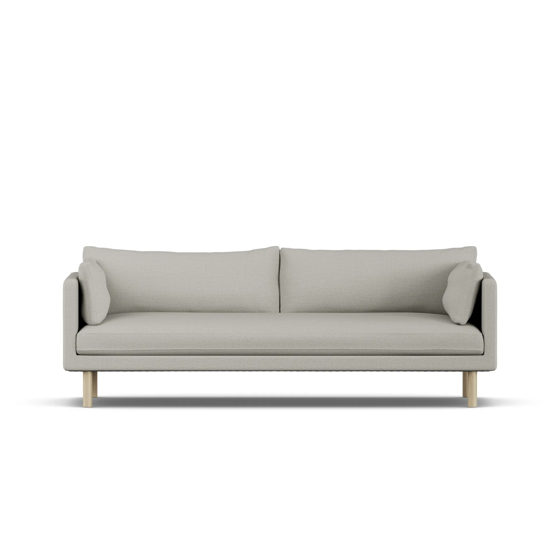 Linnevik sohva, Same Grey 6673-valkoöljytty tammi, 4-istuttava, ilman helmahametta 1898
