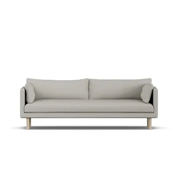 Linnevik sohva - Same Grey 6673-valkoöljytty tammi, 4-istuttava, ilman helmahametta - 1898