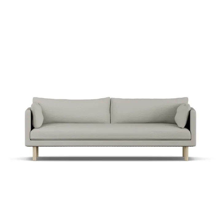 Linnevik sohva - Same Grey 6673-valkoöljytty tammi, 4-sits - 1898