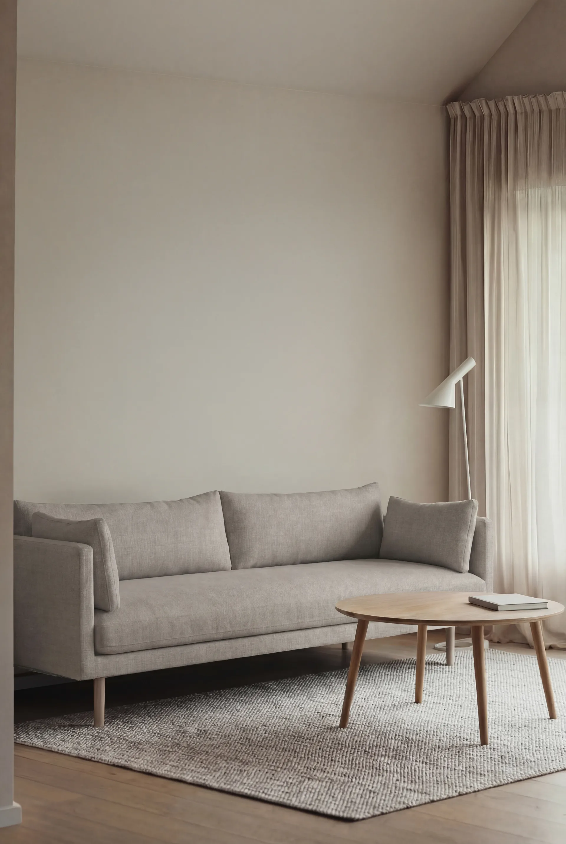 Linnevik sohva, Same Grey 6673-valkoöljytty tammi, 4-sits 1898